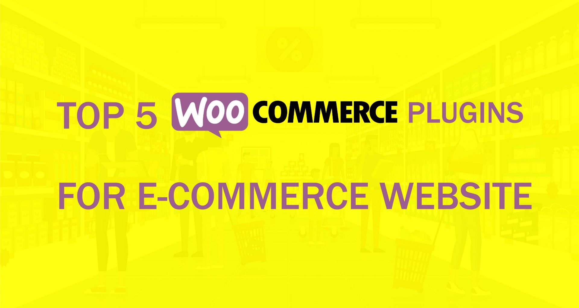 Top 5 WooCommerce Plugins for E-commerce Website