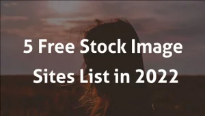 best 5 free stock image site list